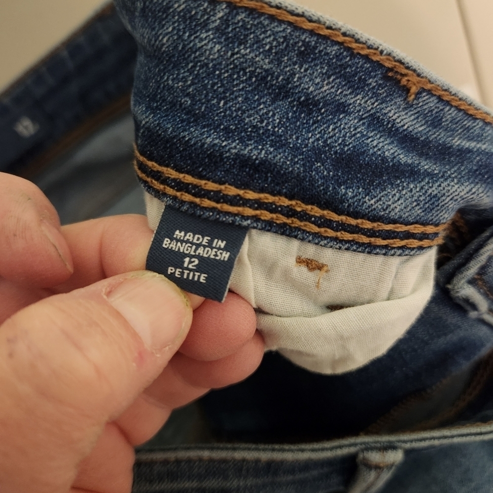 J. Jill Jeans Authentic Fit slim Ankle, Sz 12 - Picture 4 of 7